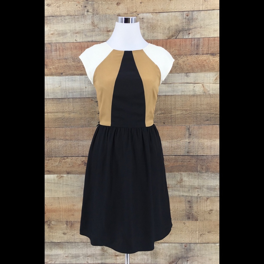 Trina Turk Women's‎ Cap Sleeve Silk Dress Size 0